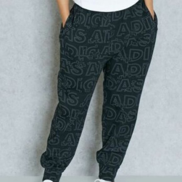 ADIDAS AX7579 Boyfriend Relaxed Sport SLOUCH Pants - Picture 1 of 4